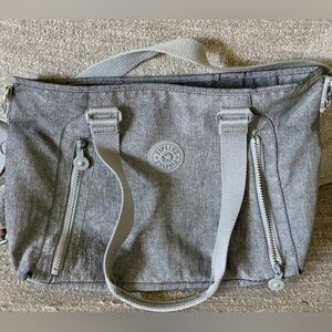 Kipling Angela Tote Bag Gray With strap